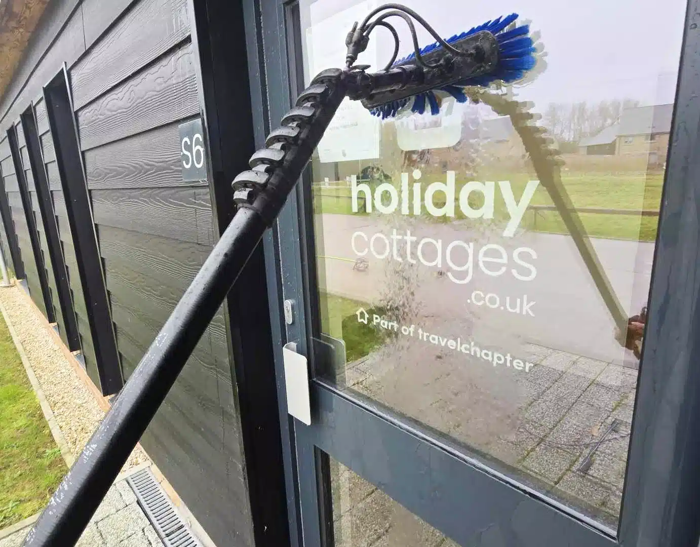 Commercial window cleaning on the Isle of Wight