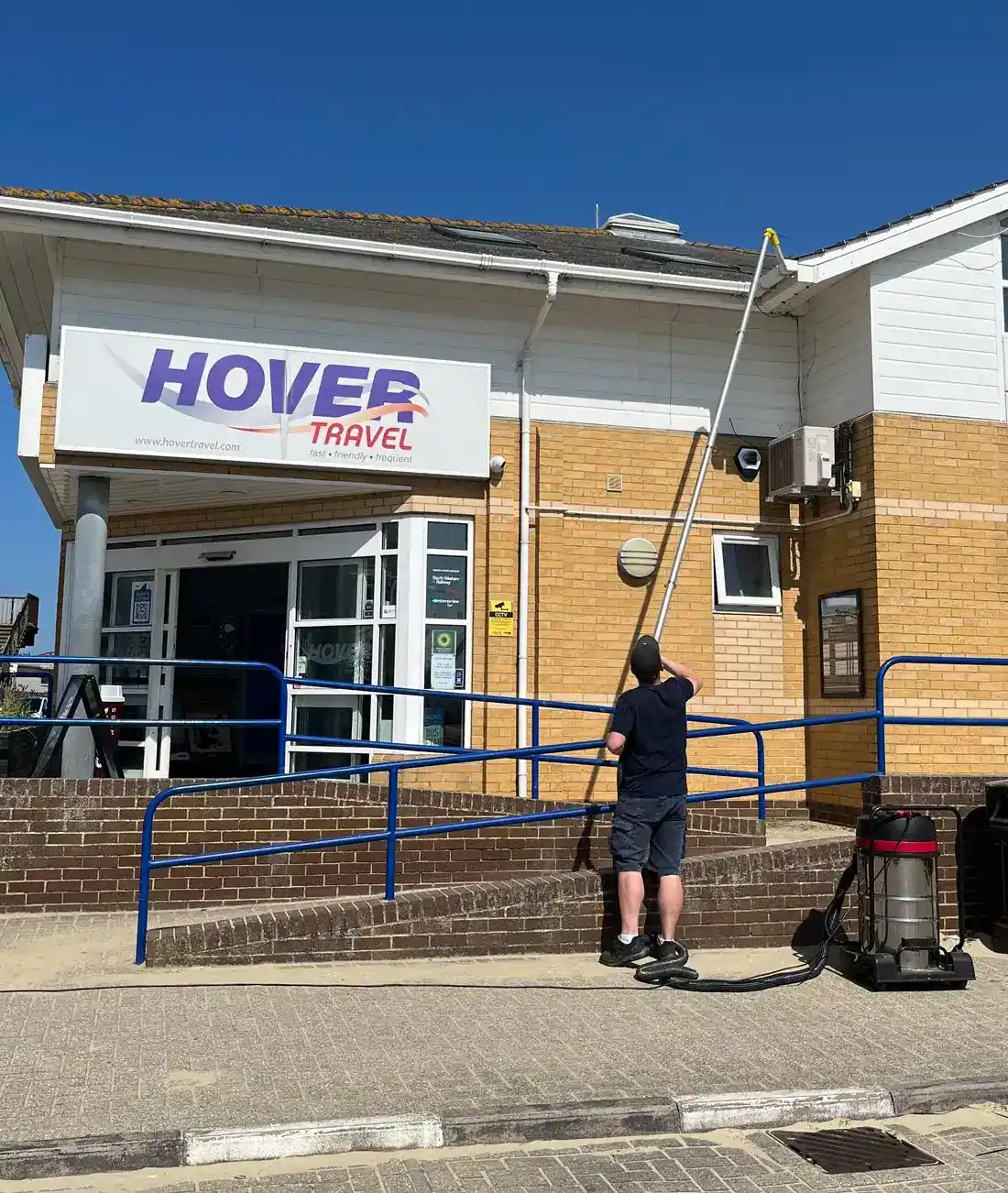 Gutter clearance and downpipe checks