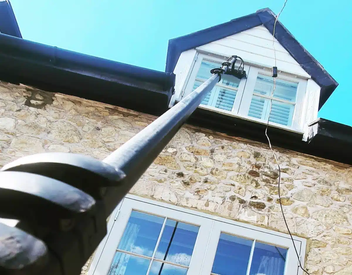 Residential window cleaning